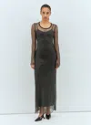 Sportmax Crystal Embellishment Maxi Dress