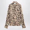 Sportmax Armony Animal Patterned Long-sleeved Shirt
