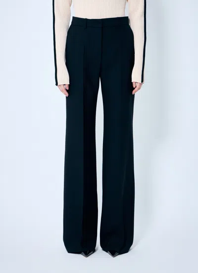 Sportmax Women Wide Leg Tailored Pants In Black