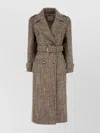Sportmax Melange Brown Wool Blend Denaro Coat