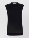 Sportmax Wool Blend Odissea Top In Black
