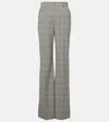 Sportmax Weite Hose Aus Einem Wollgemisch In Multicolor