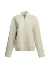 Sportmax Wool Bomber Jacket In Neutral