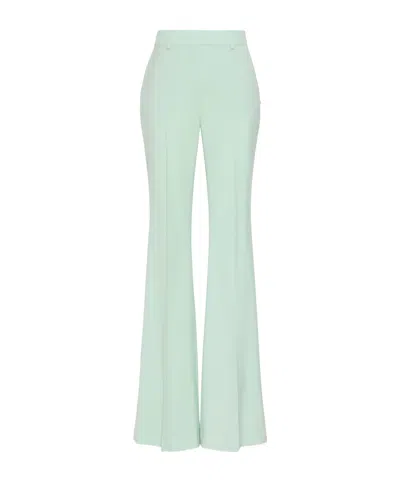 Sportmax Wool Casual Pants In Blue