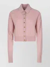 Sportmax Soft Fit Wool Cropped Cardigan Clothing