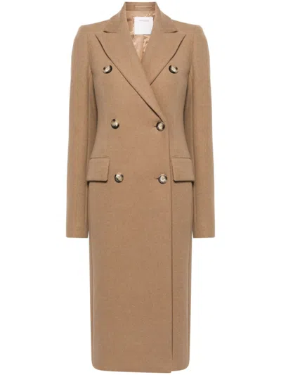 SPORTMAX WOOL DOUBLE-BREASTED COAT