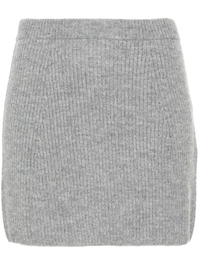SPORTMAX SPORTMAX WOOL KNITTED SKIRT