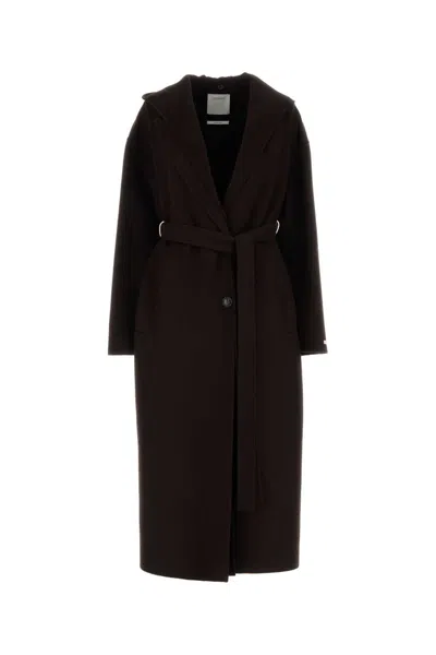 Sportmax Wool Olmo Jacket For Women In Brown