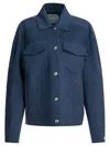 Sportmax Wool Overshirt Jacket Jackets And Coats Blue In Blue