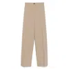 Sportmax Virgin Wool High-waisted Trousers