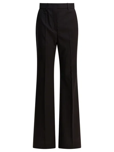 SPORTMAX WOOL PANTS TROUSERS BROWN
