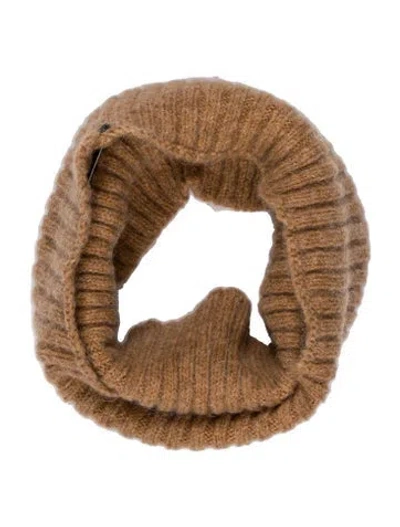 Pre-owned Sportmax Wool Scarf In Brown