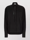 Sportmax Black Wool Shirt In Black