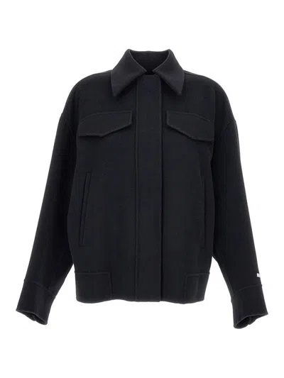 SPORTMAX WOOL SHORT COAT