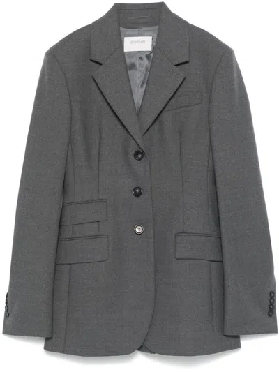 SPORTMAX SPORTMAX WOOL SINGLE-BREASTED JACKET
