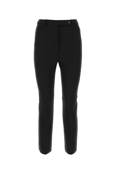 Sportmax Wool Tailored Pant In Black