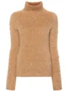 SPORTMAX WOOL TURTLE-NECK SWEATER