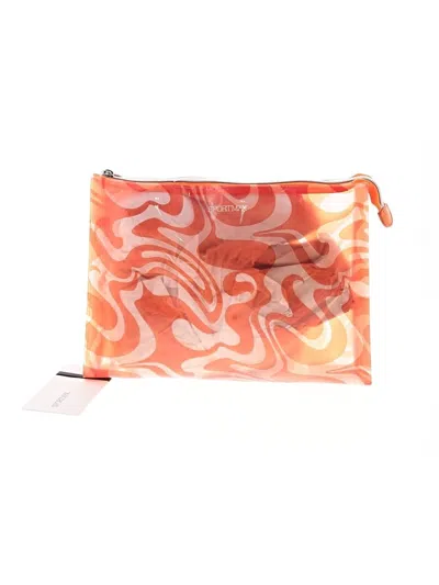 Sportmax Wristlet In Orange