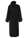 Sportmax Coats In Black