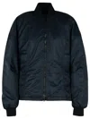 Sportmax Black Zebu Bomber Jacket In Black