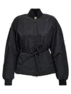 Sportmax 'zebu' Bomber Jacket In Black