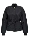 Sportmax 'zebu' Bomber Jacket In Black