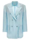 Sportmax Zelig Crinkled-finish Blazer