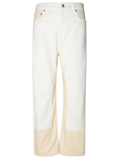 Sportmax Zenica White Cotton Pants