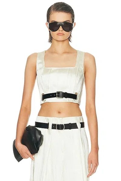 Sportmax Zigrino Top In White