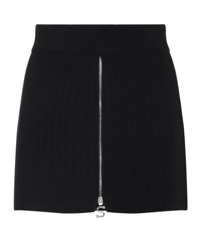 SPORTMAX ZIPPER SKIRT