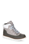Sporto Evalyn 2 Faux Shearling Cuff Faux Fur Lined Boot In Grey