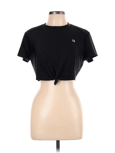 Pre-owned Sports Illustrated Active T-shirt In Black