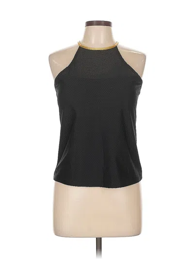 Pre-owned Sports Illustrated Tank Top Black Halter Neckline Tops
