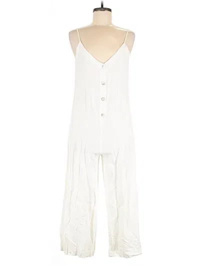Pre-owned Sportsgirl Jumpsuit In White