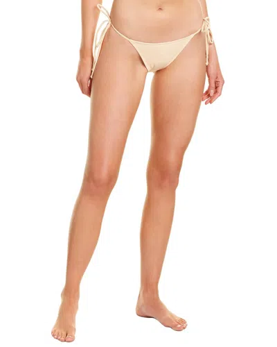Sportsillustrated Swim Sports Illustrated Swim String Bikini Bottom In Neutral