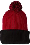 Sportsman 12 Knit Speckled Pom-pom Beanie In Multi