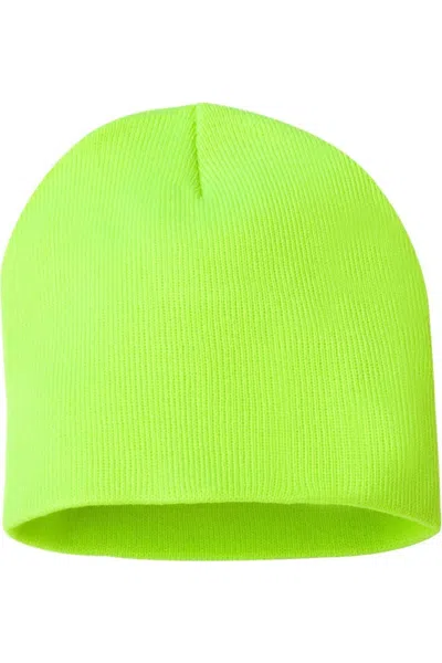 Sportsman 8 Knit Beanie In Green