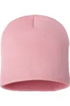 Sportsman 8 Knit Beanie In Pink