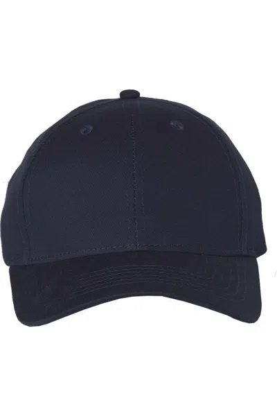 Sportsman Adult Cotton Twill Cap In Blue