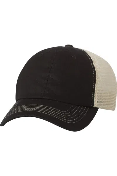 Sportsman Contrast-stitch Mesh-back Cap In Multi