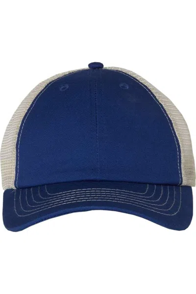 Sportsman Contrast-stitch Mesh-back Cap In Multi