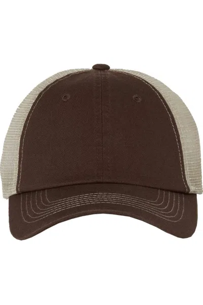 Sportsman Contrast-stitch Mesh-back Cap In Multi