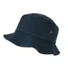 Sportsman Cotton Twill Packable Travel Bucket Hat In Blue