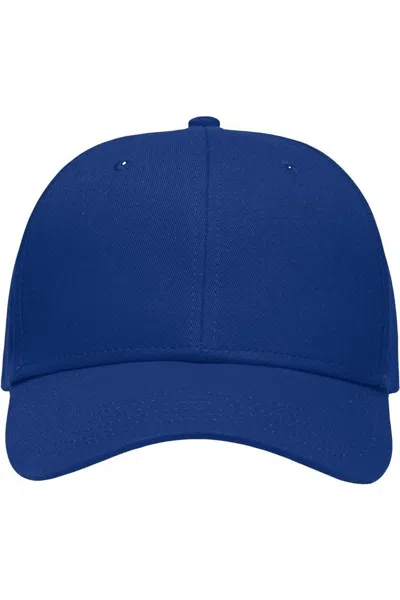 Sportsman Lo-pro Solid Back Traditional Trucker Cap In Blue