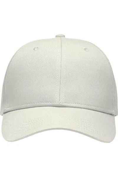 Sportsman Lo-pro Solid Back Traditional Trucker Cap In White