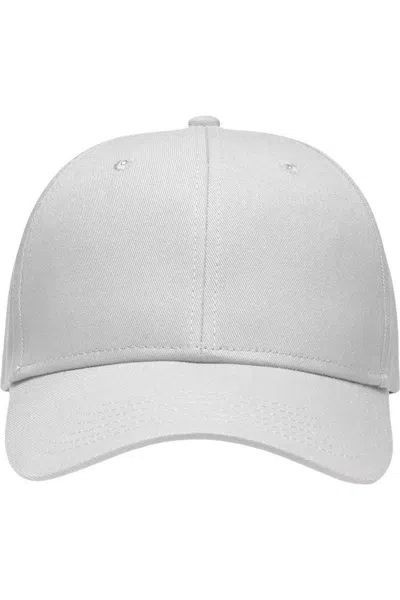 Sportsman Lo-pro Solid Back Traditional Trucker Cap In White