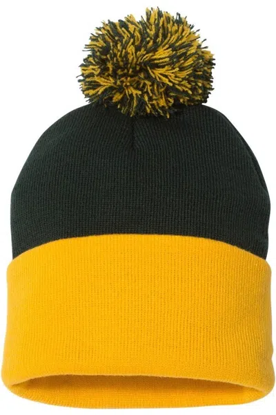 Sportsman Pom-pom 12 Knit Beanie In Multi