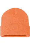 Sportsman Solid 12 Cuffed Beanie In Red