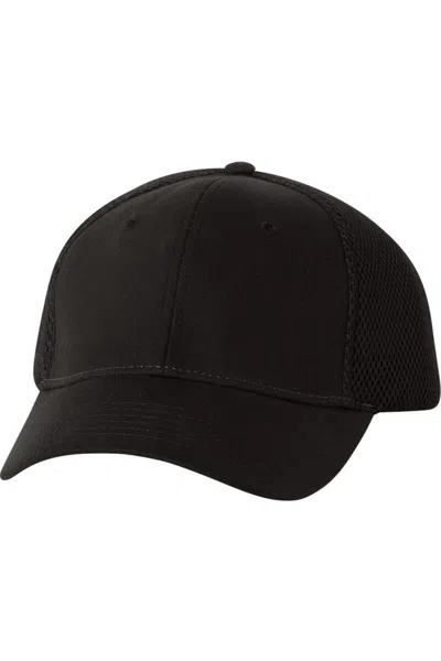 Sportsman Spacer Mesh-back Cap In Black
