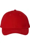 Sportsman Structured Cap In Red
